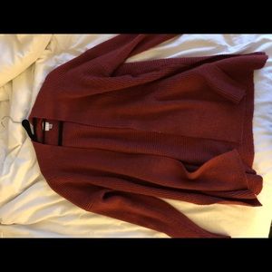Target Brick Red Cardigan
